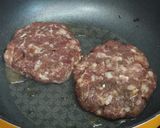 รูปขั้นตอนการทำที่ 2 ของ Low Carb Burger