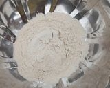 चाॅकलेट आलमंड नानखटाई (chocolate almond nankhatai recipe in marathi) रेसिपी स्टेप 1 फोटो 