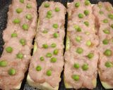 Фото кроку 2 до Язычки из кабачка с фаршем и овощами.