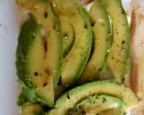 A picture of step 3 of Cheese & Avocado on Toast 😀#Mysterybox#Breakfast#Seasonal.