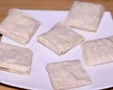 A picture of step 5 of Creamy Box patties.