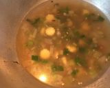 A picture of step 8 of Spring Onion Soup.