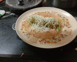 A picture of step 3 of Veg Frankie.