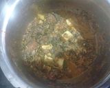 A picture of step 2 of Methi Paneer Masala (Sabzi).