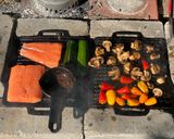 A picture of step 3 of Grilled Balsamic Ginger Salmon.