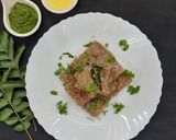 A picture of step 8 of Ragi Dhokla (Finger Millet steamed cake).