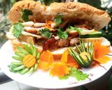 Hình bước làm 4 của món Bánh mì thịt khìa