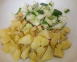 A picture of step 1 of Simple Potato Sandwich.