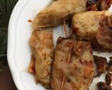 A picture of step 3 of Dolma (Cabbage Roll).