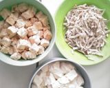 Foto langkah ke 1 dari resep Bothok Tahu Tempe Teri.