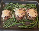 A picture of step 13 of Mozzarella Meatloaf.