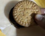 A picture of step 4 of Lazy Biscuit cocoa butter Slice Cake.