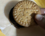 A picture of step 4 of Lazy Biscuit cocoa butter Slice Cake.