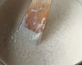 Une image de l'étape 1 de Tapioca coco à la compotée de fraises.