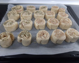 Foto del paso 7 de la receta: Rollos brioche de jamón y queso