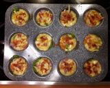 Pulykás-spenótos tojásmuffin recept fázis 3 fotója