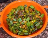 भिंडी प्याज़ वाली (bhindi pyaz wali) in recipe Hindi ) रेसिपी चरण 10 फोटो