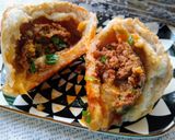 A picture of step 13 of Korean-Style Juicy Pepper Buns with Melty Cheese.