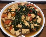 Foto langkah ke 5 dari resep [84] Tumis Kangkung-Tahu Saus Tiram.
