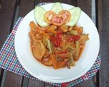 Foto langkah ke 9 dari resep Ayam tepung saus asam manis.