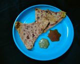 लहसुन, मिक्स वेजिटेबल का पराठा (Lahsun mix vegetable ka paratha recipe in hindi) रेसिपी चरण 8 फोटो