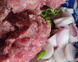 A picture of step 1 of Restaurant style seekh kabab 😍🥰.