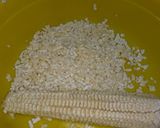 Hình bước làm 1 của món Chả bắp chay