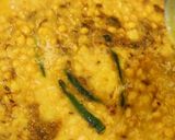 A picture of step 8 of Dal Pakwaan.
