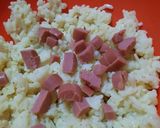 Foto del paso 2 de la receta: Bollitos de arroz, salchicha y queso
