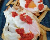 Foto del paso 5 de la receta: Huevos rotos con sobrasada y miel