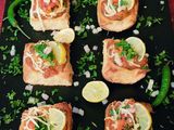 Pav Bhaji Bruschetta - A feast for an eye