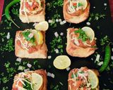 A picture of step 2 of Pav Bhaji Bruschetta - A feast for an eye.