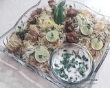 A picture of step 2 of Prawn / shrimps Biryani (Indian style).