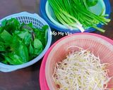 Hình bước làm 2 của món Bún xào nghệ lòng