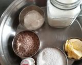 A picture of step 1 of Chocolate pudding.