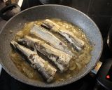 Foto del paso 11 de la receta: Peces espadines (lucio pico grande, así han de llamarse, lo traduzco desde el sueco, näbb gädda)