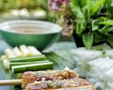 Hình bước làm 11 của món Bánh hỏi thịt nướng