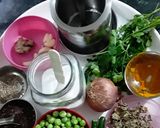 साधी हिरवी मटार भाजी (Matar Bhaji Recipe In Marathi) रेसिपी स्टेप 1 फोटो 