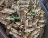 Une image de l'étape 3 de Pâtes à la crème et mozzarella au Cookeo infinity.