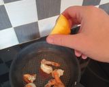 A picture of step 4 of Risotto with mascarpone, lemon and king prawns.