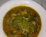 A picture of step 5 of Oha Soup.