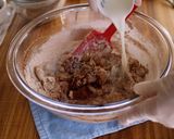 A picture of step 6 of Double Chocolate Muffins.
