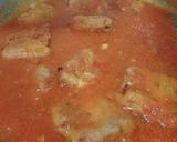 A picture of step 8 of Paneer Pakora Masala Curry.