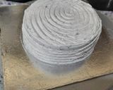 A picture of step 10 of Holi special Vanilla colourful cake.
