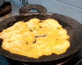A picture of step 4 of Carrot Adai.