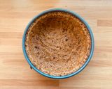 A picture of step 2 of Vegan Coffee, Chocolate, and Vanilla Panna Cotta Cake.