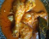 Kari ayam merah ala Thai langkah memasak 3 foto