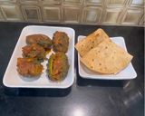 A picture of step 9 of Bharwa Karela Sabzi.