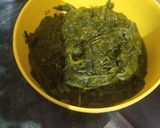 पालक भाजी (palak bhaji recipe in Hindi) रेसिपी चरण 1 फोटो