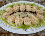 Foto del paso 8 de la receta: Huevos rellenos de gambas y pulpo